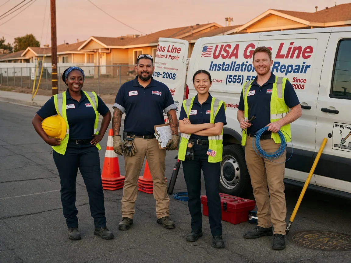 Gas Line Installation company in Cedarville, IL